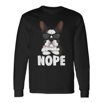 Boston Terrier Hunde Frauchen Langarmshirts - Geschenkecke