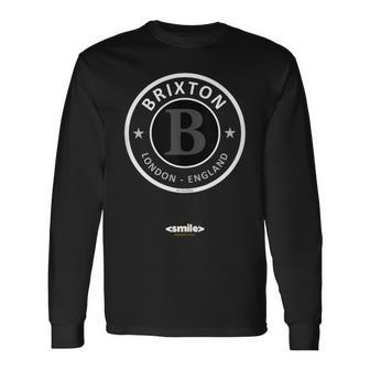 Brixton London England Uk Long Sleeve T-Shirt | Mazezy