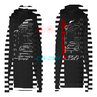 C6 Zr1 Sports Classic Vintage Old Car Long Sleeve T-Shirt | Seseable CA