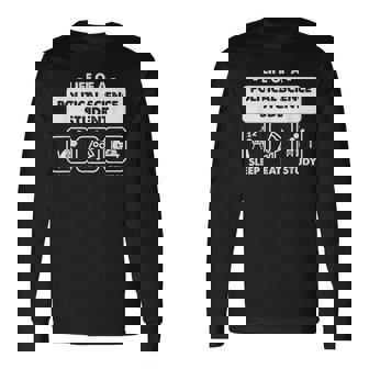 Cadeau Pour Étudiant Encience Politique T-shirt à manches longues - Cadeauxyz