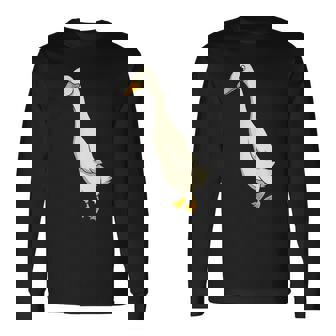 Canard Coureur Indien Kawaii T-shirt à manches longues - Cadeauxyz