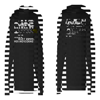 Cancer Chemo Chemotherapy Cancer Awareness Support Long Sleeve T-Shirt - Monsterry