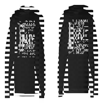 Canoeist Grandma Is My Name Canoeing Is My Game Long Sleeve T-Shirt | Mazezy