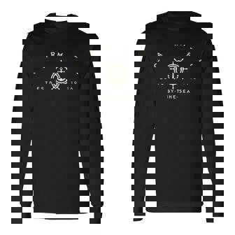 Carmel By-Theea カリフォルニア カーメルバイザシーcaアンカー 長袖tシャツ 長袖Tシャツ - Kawaiitshirt