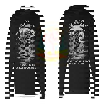 Cascade River State Park Minnesota Hiking Adventure Bear Long Sleeve T-Shirt | Mazezy