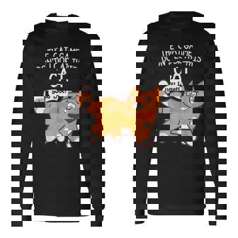 The Cat Game Don't Look At This Cat You Lost Kitten 長袖Tシャツ - Kawaiitshirt