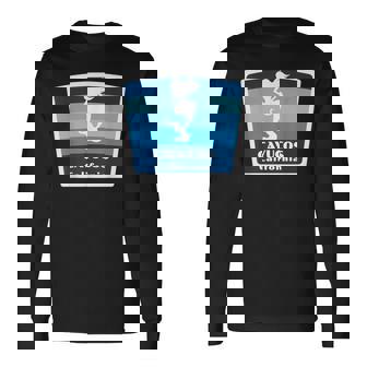 Cayucos California CA Swimming Mermaid Vacation Souvenir Long Sleeve T-Shirt | Mazezy