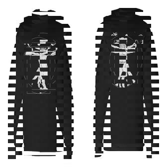 Chef Anatomy パロディ マルチアーム クッキングアート 料理グラフィック 長袖Tシャツ - Kawaiitshirt