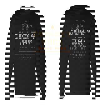 Chimney Rock State Park North Carolina Vintage Long Sleeve T-Shirt | Mazezy