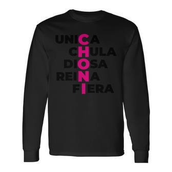 Choni Para Las Reinas Del Barrio Manga Larga Camiseta de manga larga - Regaloses