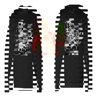 Christmas 67 Santa Claus Tree Candy 67 Trendy Long Sleeve T-Shirt - Thegiftio