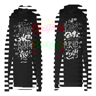 Christmas Cookie Baking Crew Festive Moms And Cookie Lovers Long Sleeve T-Shirt | Mazezy