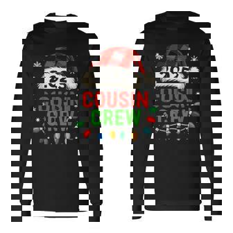 Christmas Cousin Crew 2025 Matching Xmas Family Pajama Long Sleeve T-Shirt - Thegiftio