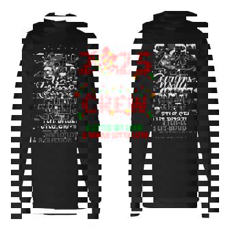 Christmas Crew 2025 Family Christmas Xmas Pajamas Matching Long Sleeve T-Shirt - Monsterry