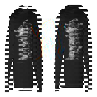 Christmas Deer For Music Festivals Ravers EDM Xmas Party Long Sleeve T-Shirt | Mazezy