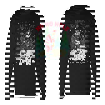 Christmas Golf Santa Claus Hole In One For Golf Lovers Long Sleeve T-Shirt | Mazezy