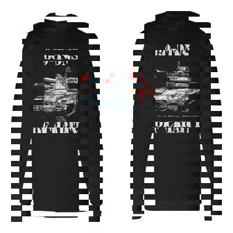 Christmas Tank 60t Charity Army Soldiers Long Sleeve T-Shirt | Mazezy