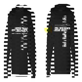 Class Of 2025 Tennis Senior Senior 2025 Tennis Long Sleeve T-Shirt | Mazezy