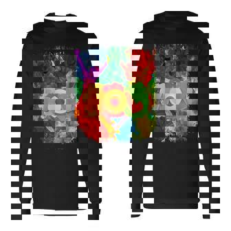 Color Mashup Wild Celebrations Happy Holi 長袖Tシャツ - Kawaiitshirt