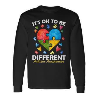 Concienciaciónobre El Autismo Día Deanalentín Niños Autistas Camiseta de manga larga - Regaloses