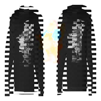 Cool Draft Santa Claus Costume For Architect And Christmas Long Sleeve T-Shirt | Mazezy