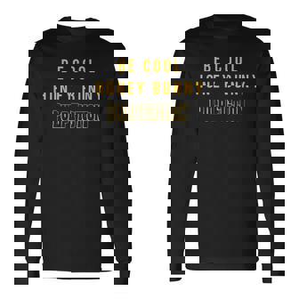 Be Cool ハニーバニー 映画 引用 Papl756 長袖Tシャツ - Kawaiitshirt