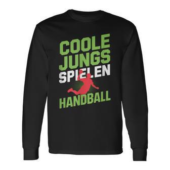 Coole Jungspielen Handball Coole Langarmshirts - Seseable