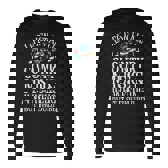 Country Music And 4-Wheeling Country Music Long Sleeve T-Shirt | Mazezy