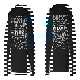 Cousin Of The Birthday Mermaid Family Matching Party Squad Long Sleeve T-Shirt - Thegiftio