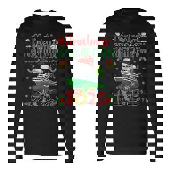 Cousin Crew Christmas 2025 Pjs Pajamas Xmas Family Matching Long Sleeve T-Shirt - Thegiftio