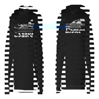 Crossnore North Carolina Blue Ridge Mountains NC Tank Top Long Sleeve T-Shirt | Mazezy