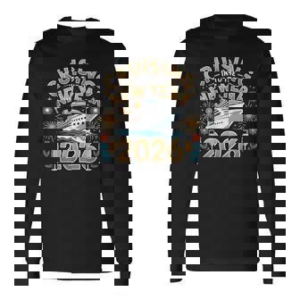 Cruising Into The New Year 2026 Happy New Year 2026 Long Sleeve T-Shirt | Mazezy