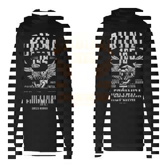 Cumpleaños Original 1985 Para Leyendas Y Moteros Camiseta de manga larga - Regaloses