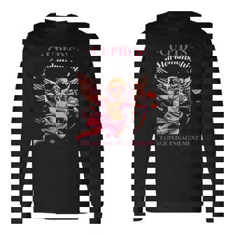 Cupids Marksmanship Targeted Engagement Tank Top Long Sleeve T-Shirt | Mazezy