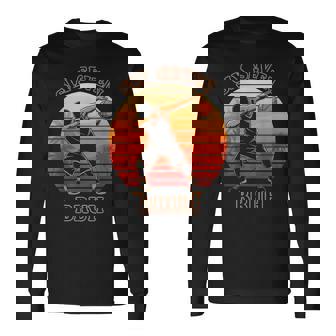 Dabbing Basketball Ball 67 Meme Bruh Boys Sports Retro Long Sleeve T-Shirt - Thegiftio