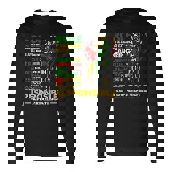 Dad Hero Role Model Empowerment Unity Long Sleeve T-Shirt | Mazezy