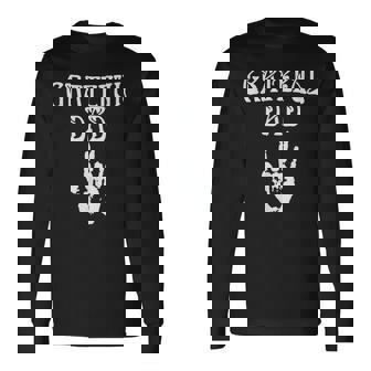 Dad Retro Distressed Grateful Dad Long Sleeve T-Shirt - Thegiftio