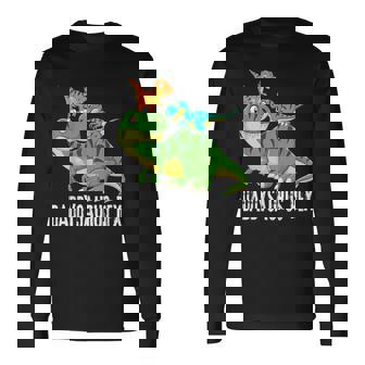 Daddy Daddysaurus Rex 2 Bambini Dinosauro Regalo Per La Festa Del Papà Maglietta a maniche lunghe - Novitaregali