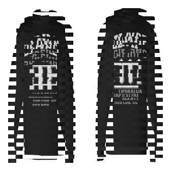 Delaware Surf Fishing 302 Area Code Trap Pond Long Sleeve T-Shirt | Mazezy