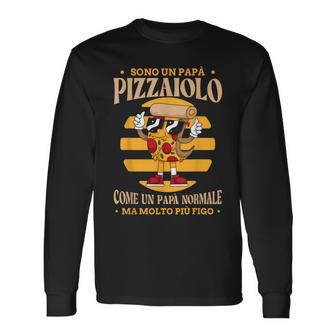 Divertente Pizza Pizzaiolo Pizzaioli Festa Del Papà Maglietta a maniche lunghe - Novitaregali
