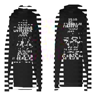 Divertida Gimnasia Artística Niña Gimnasia Rítmica Camiseta de manga larga - Regaloses