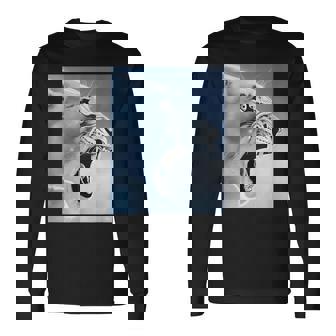 Divertido León Mono Meme Ragebait Meme Cerebro Rojo Gen Alfa Meme Camiseta de manga larga - Regaloses