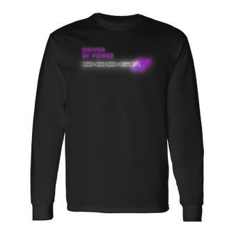 Dodge Driven By Power Long Sleeve T-Shirt - Thegiftio UK