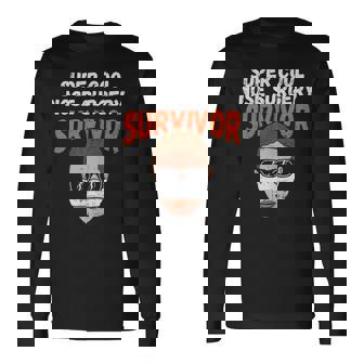 Donnaurvivor Chirurgia Naso Chirurgia Divertente Naso Maglietta a maniche lunghe - Novitaregali