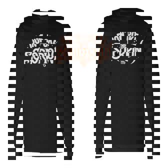 Don't Poke The Scorpion Scorpio Zodiac Sign Astrology Long Sleeve T-Shirt | Mazezy