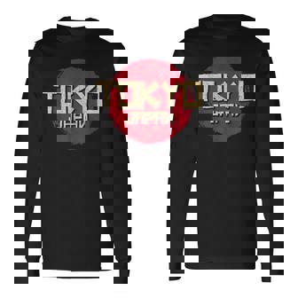 Drapeau Japonais Rétroouvenir Tokyo Japon T-shirt à manches longues - Cadeauxyz