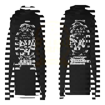 Never Dreamed Sexy Bald Guy Dad Husband Grandpa Joke Long Sleeve T-Shirt | Seseable FR