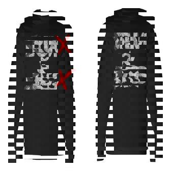 Drum And Bass Rum & Assintage 長袖Tシャツ - Kawaiitshirt