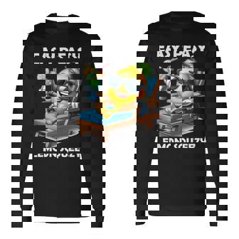 Easy Peasy レモンスクイーズ 長袖tシャツ 長袖Tシャツ - Kawaiitshirt