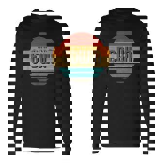 Edwin 名称 レトロ・ヴィンテージ・サンセット 限定版 長袖Tシャツ - Kawaiitshirt